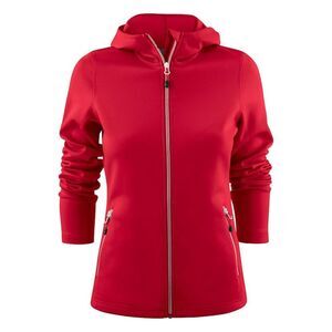Printer RED Womens/Ladies Layback Hoodie / Red